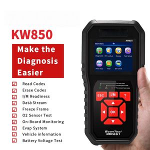 Lector de Códigos OBD-2, Herramienta de Diagnóstico de 12V, Admite <span class=keywords><strong>Actualizaciones</strong></span> en Línea e Impresión de Datos de Fallas para Motor de Automóvil - Product Image 2