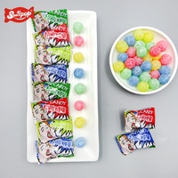 Factory Direct Wholesale Customized Sweet and Sour Fruity Flavored Bulk Hard Candy in Coated Christmas Bag Packaging