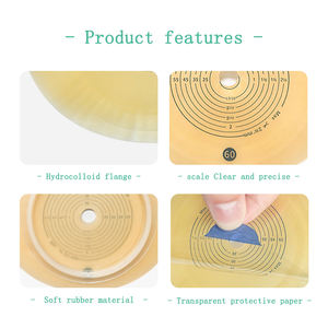 CELECARE-bolsas de colostomia hipoalergénicas para chasis, productos de ostomia, dos piezas - Product Image 4