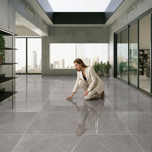 กระเบื้องพอร์ซเลนหรูหรา Pietra Grey ขนาด 600x1200 มม. ผิวเงา สำหรับห้องครัว ห้องน้ำ และพื้นที่ใช้สอยที่ออกแบบโดยดีไซเนอร์ - Product Image 6