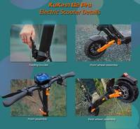 Vente flash : Trottinette électrique pliable 500W avec pneus à vide de 9 pouces, 48V 15.6Ah, autonomie de 65 km, pour G2 Pro DGT avec siège