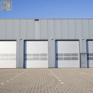 Depo veya garaj kullanımı için endüstriyel tasarım yalıtımlı prefabrik çelik yapı binası - Product Image 3