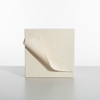 Toile de cuisson en coton pur non blanchi pour pain au levain artisanal, naturelle, de qualité alimentaire et réutilisable