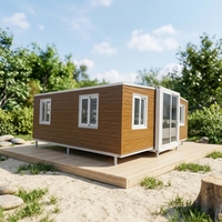 Maison conteneur extensible SKYLINE 2 chambres à vendre – Tiny House moderne, maisons préfabriquées, maison modulaire avec cuisine, salle de bain et séjour