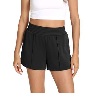 Pantalones Cortos de Pijama Personalizados para Mujer, Cómodos Pantalones Cortos de Verano para Estar en Casa con Bolsillos Laterales, Pantalones Cortos de Pijama de Bambú para Mujer - Product Image 1