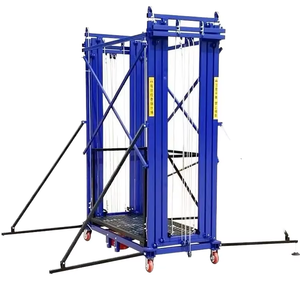 Plataforma Elevadora Plegable para Pintar Paredes de Edificios y Construcción, 500 kg, 2 m, 3 m, 5 m, 6 m, 8 m, 12 m, SF-30 - Product Image 3