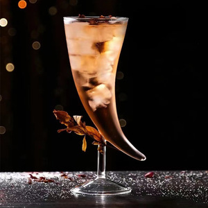 Usine vendant créatif lune tasse corne tasse net <span class=keywords><strong>rouge</strong></span> grand verre personnalité verre à cocktail verre à vin - Product Image 3