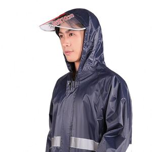 Poncho de randonnée en plein air, imperméable, réfléchissant, en PVC, pour adultes, pour moto, une pièce, spécial pour les fortes pluies - Product Image 4