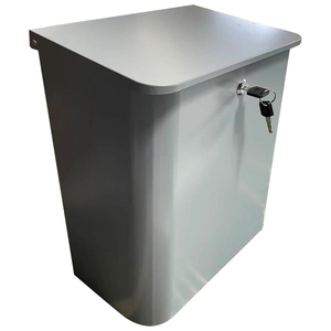 Hộp Thư ngoài trời chống gỉ bền với không gian nội thất lớn cho thư hàng ngày và các gói nhỏ - Product Image 1