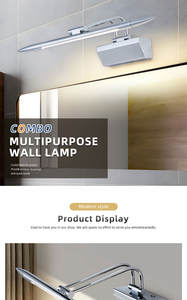 Applique Murale LED Moderne Nordique 12W 570mm pour Salle de Bain, Maison et Hôtel - Product Image 3