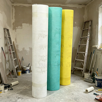 Rete in Fibra di Vetro E-glass 145gsm per EIFS, Rete Rinforzata per Stucco ad Alta Resistenza 4*4mm 160G per Progetti Edili