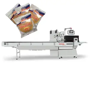 Factory Direct Supply Cheap Price Automatic Bakery Snack Food Plastic Bag Packaging Machine