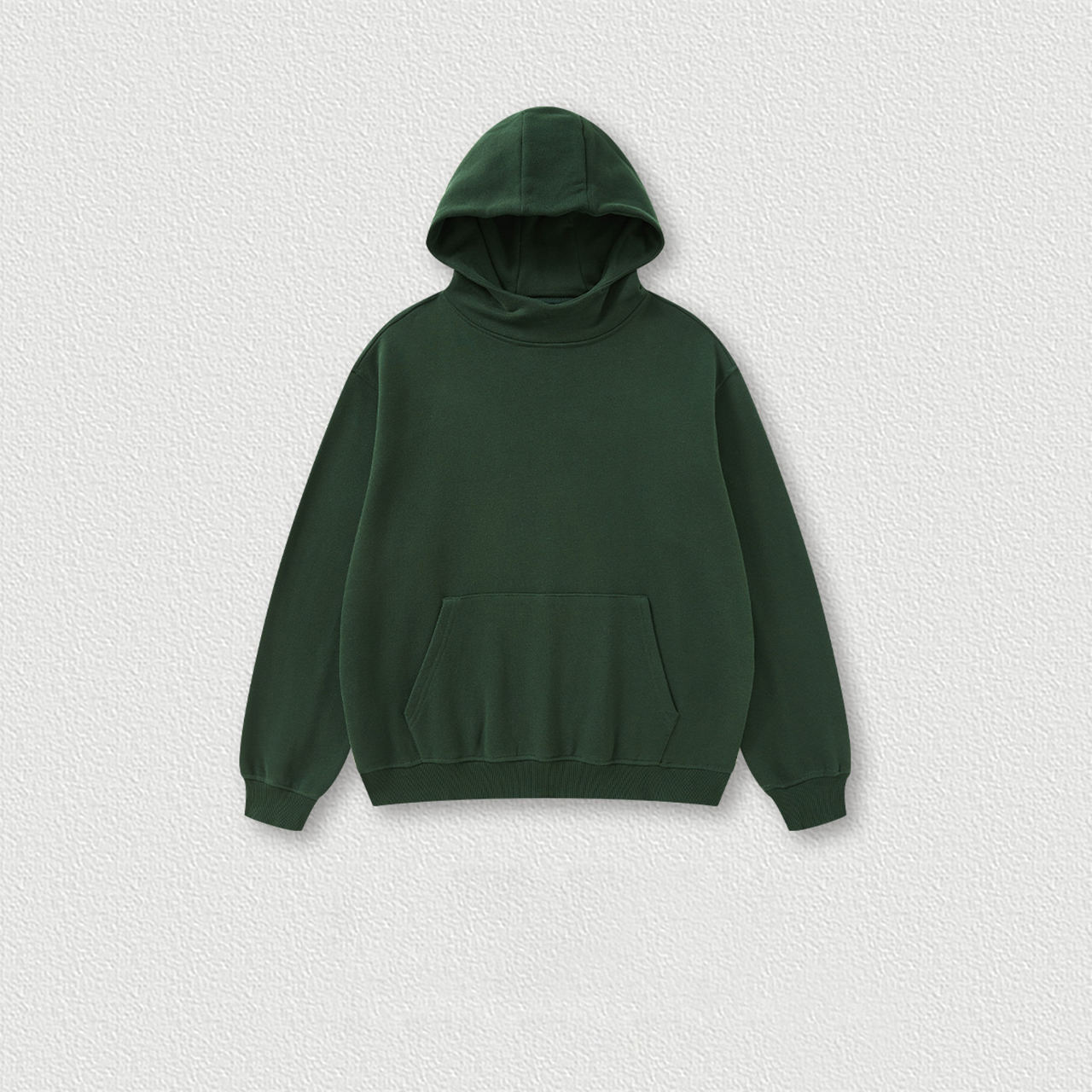 เสื้อฮู้ดสีเขียวเข้ม