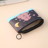 Dompet Kanvas Kartun Kapibara 2025 untuk Wanita dan Anak Perempuan dengan Kantong Ritsleting Penyimpanan Koin, Kunci, dan Earphone Sebagai Tempat Pensil