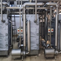 Chauffe-liquide électrique industriel en fibre de verre avec contrôle de température pour équipements de réservoirs et de conduites