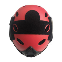 PJ Rescue Disaster Relief Field CS Casque tactique rouge FAST