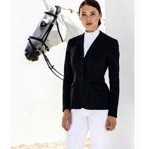 Veste de spectacle pour femmes de qualité supérieure pour l'équitation fabriquée avec un matériau léger et respirant coupe ajustée coutures durables et confort - Product Image 1