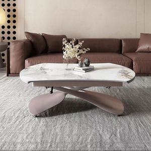 <span class=keywords><strong>Table</strong></span> basse élévatrice de salon et <span class=keywords><strong>table</strong></span> à manger <span class=keywords><strong>table</strong></span> basse télescopique simple multifonctionnelle à double usage - Product Image 6