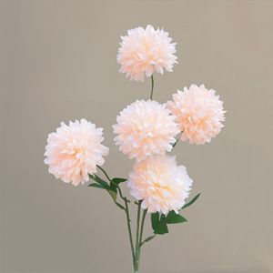 Hot Selling Hoge Kwaliteit Zijde Champagne Rose Kunstbloemen Voor Bruiloft Decoratie Home Party Tafelloper Decor