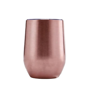 Bicchiere Termico a Forma <span class=keywords><strong>di</strong></span> Uovo in Acciaio Inox 304 da 12oz con Logo Personalizzato, Doppia Parete Isolante e Coperchio - Product Image 3