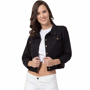 Chaquetas Vaqueras Personalizables para Hombre y Mujer, Casuales, Modernas, Elegantes, de Algodón, Estampadas, para Otoño e Invierno - Product Image 1