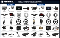 Jantes, moyeux, disques de frein et pignons compatibles avec Regulmoto Sport-003 Athlete TE ZR
