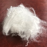 Relleno de Fibra Reciclada 100% Poliéster, Resistente a la Abrasión, para Juguetes de Peluche, Edredones y Almohadas, 4Dx51mm, Bajo Punto de Fusión, Esponjoso y con Rebote