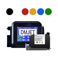 DMX 12.7mm Portable Petite Imprimante À Jet D'encre Imprime Dates Numéros De Lot et Logos pour Tasse En Plastique Imprimante À Jet D'encre Manuelle