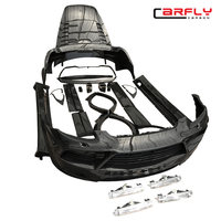 Kit carrosserie en fibre de carbone de style Man3roy pour Porsche Cayenne 958 958.1 2011-2014 - Amélioration de la conception sportive, look agressif