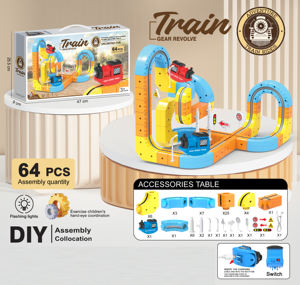 Set de Bloques de Construcción Magnéticos EPT, Juguete Educativo Montessori, Tren de Levitación Magnética Colorido - Product Image 6