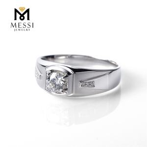 Messi Nero Dei Monili di vendite Venerdì <span class=keywords><strong>signori</strong></span> dei monili 14k oro moissanite eternity band mens <span class=keywords><strong>anelli</strong></span> - Product Image 1
