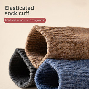 Calcetines de lana <span class=keywords><strong>para</strong></span> hombre Calcetines térmicos gruesos y cálidos <span class=keywords><strong>para</strong></span> invierno frío - Product Image 3