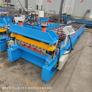 단계 타일 지붕 프로필 롤포머 지붕 시트 유약 단계 타일 만들기 기계 - Product Image 1