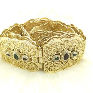 Arap gelinlik altın kaplama zincir aksesuarları ile fas kemer R konfeksiyon takı gelen özelleştirilebilir uzunluk - Product Image 3