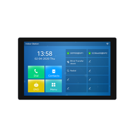 Station intérieure SIP à écran tactile de 10,1 pouces - Moniteur d'interphone IP i506W