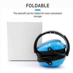 <span class=keywords><strong>Casque</strong></span> anti-bruit pliable et réglable pour enfants en ABS, protection auditive pour l'étude, l'avion, la construction - Product Image 6