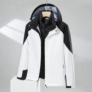 Mode vêtements décontractés hommes et femmes veste bouffante chaud hiver manteau rembourré avec capuche - Product Image 1