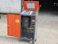 Machine automatique de redressement et de coupe de barres, tuyaux et fils en acier robuste, système motorisé contrôlé par PLC, économie d'énergie, garantie 1 an