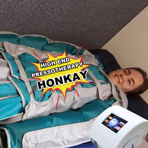 Pressotherapy 24 khoang không khí thoát nước Bộ máy mỏng <span class=keywords><strong>Cellulite</strong></span> 3in1 Body & Eye Massager pressotherapy máy - Product Image 6