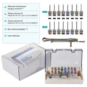 Universeel Tandheelkundig Implantaat Instrument Prothetische Driver <span class=keywords><strong>Kit</strong></span> Momentsleutel Manuele Schroevendraaierverwijderaar - Product Image 6