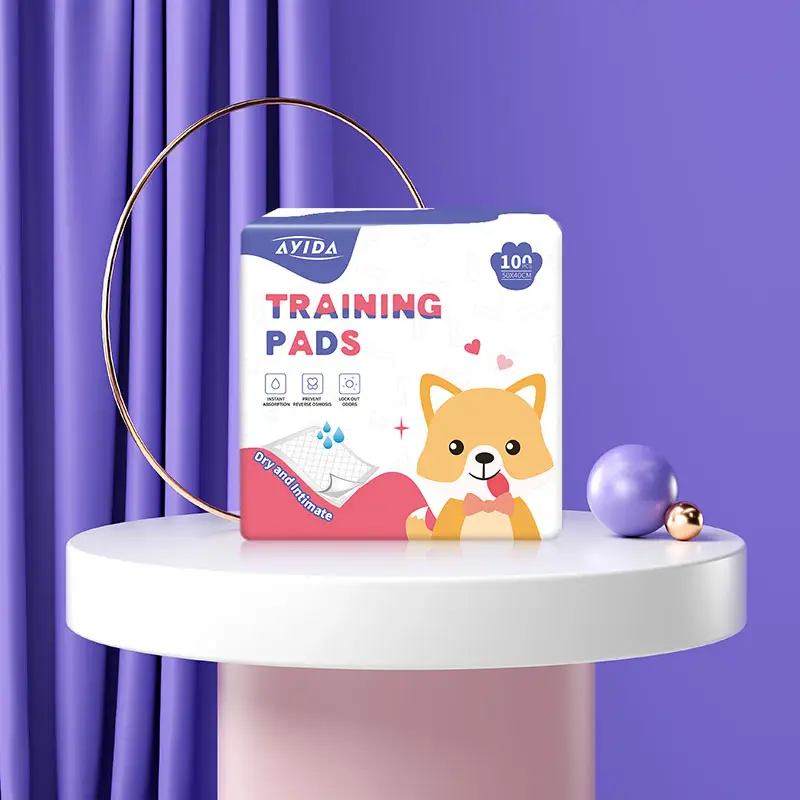 ホットペットトレーニング用品ペット増粘おむつ使い捨て猫トイレ製品最も安い製品犬ペットトレーニングパッド