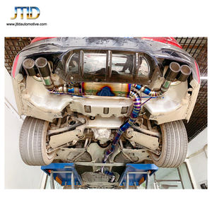 JTLD Sistem Mesin Mobil Kualitas Tinggi Gaya Baru 304 Knalpot Catback untuk BMW G30 540 - Product Image 3