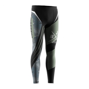 Pantalones de Compresión Deportivos para Hombre, Alta Elasticidad, Secado Rápido, Tela Transpirable para Artes Marciales, Entrenamientos de Gimnasio y Sparring - Product Image 5