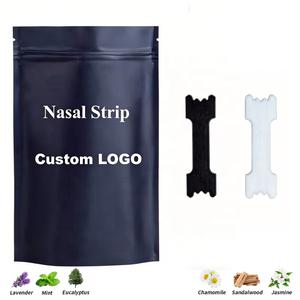 CE Certification Cotton Herbal Athletic Nasal Strips Anti Snoring Nose Strips Manufacturer | <strong>Improve</strong> Sleep and Nasal Breathing - Product Image 1