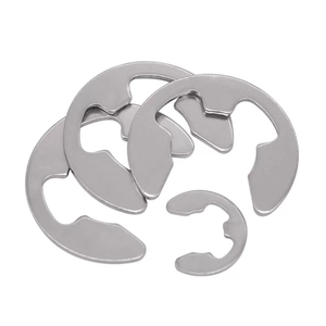 แหวนล็อคแบบ <span class=keywords><strong>E</strong></span> ทำจากเหล็กกล้าไร้สนิม 304 420 18-8 สำหรับยึดเพลา แหวนรองเพลา แบริ่ง เครื่องจักร ยานยนต์ มาตรฐาน DIN 6799 - Product Image 2