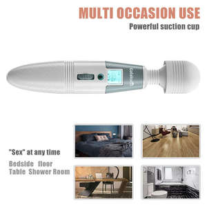 ฟรีกล่องที่กําหนดเอง-ที่มีประสิทธิภาพญี่ปุ่น Big Vibrator เครื่องนวดตัว <span class=keywords><strong>Sex</strong></span> Wand Av G-Spot Clitoris สารกระตุ้นผลิตภัณฑ์เร้าอารมณ์ของเล่นสําหรับผู้หญิง - Product Image 4