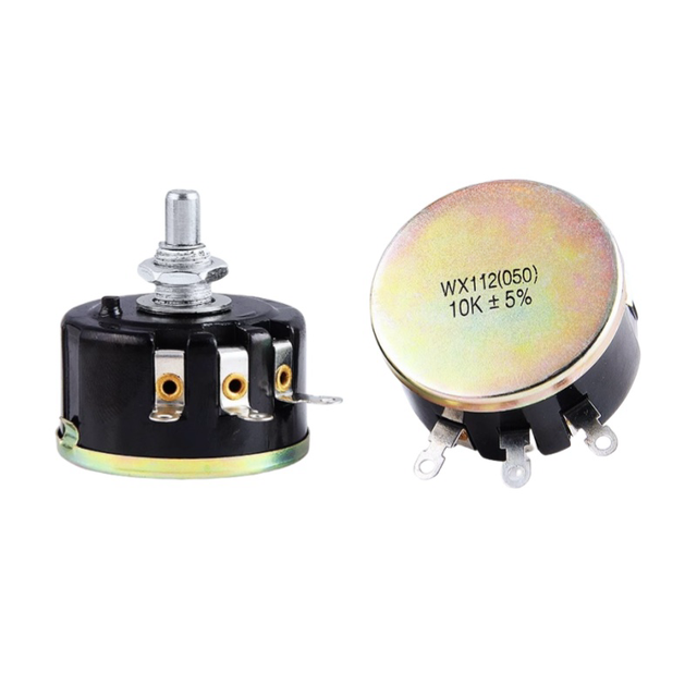 WX112 050 Power 5W Single-coil Wire-wound Potentiometer 2K2 4K7 10K 22k 47k WX112
