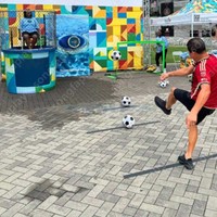 Dunk Tank Gonflable en Métal, Jeu Aquatique de Lancer, Amusement pour Carnavals, Enfants et Adultes, Location pour Fêtes, Équipements de Parc d'Attractions, Manèges de Carnaval