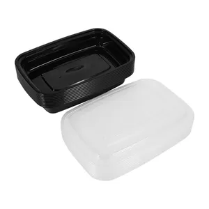 Plastic Storage Containers Box Lock Clear Plastic PP Deli Meat Food Storage Containers Box For Kitchen Food Preparation With Lid