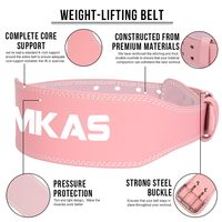 LADYGLOW Anime Femme Haute Qualité Powerlifting Ceinture d'haltérophilie Gym Cuir 10Mm Logo Personnalisé Ceinture d'haltérophilie